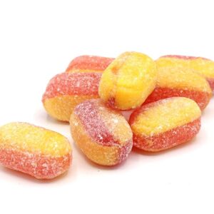 Rhubarb and custards